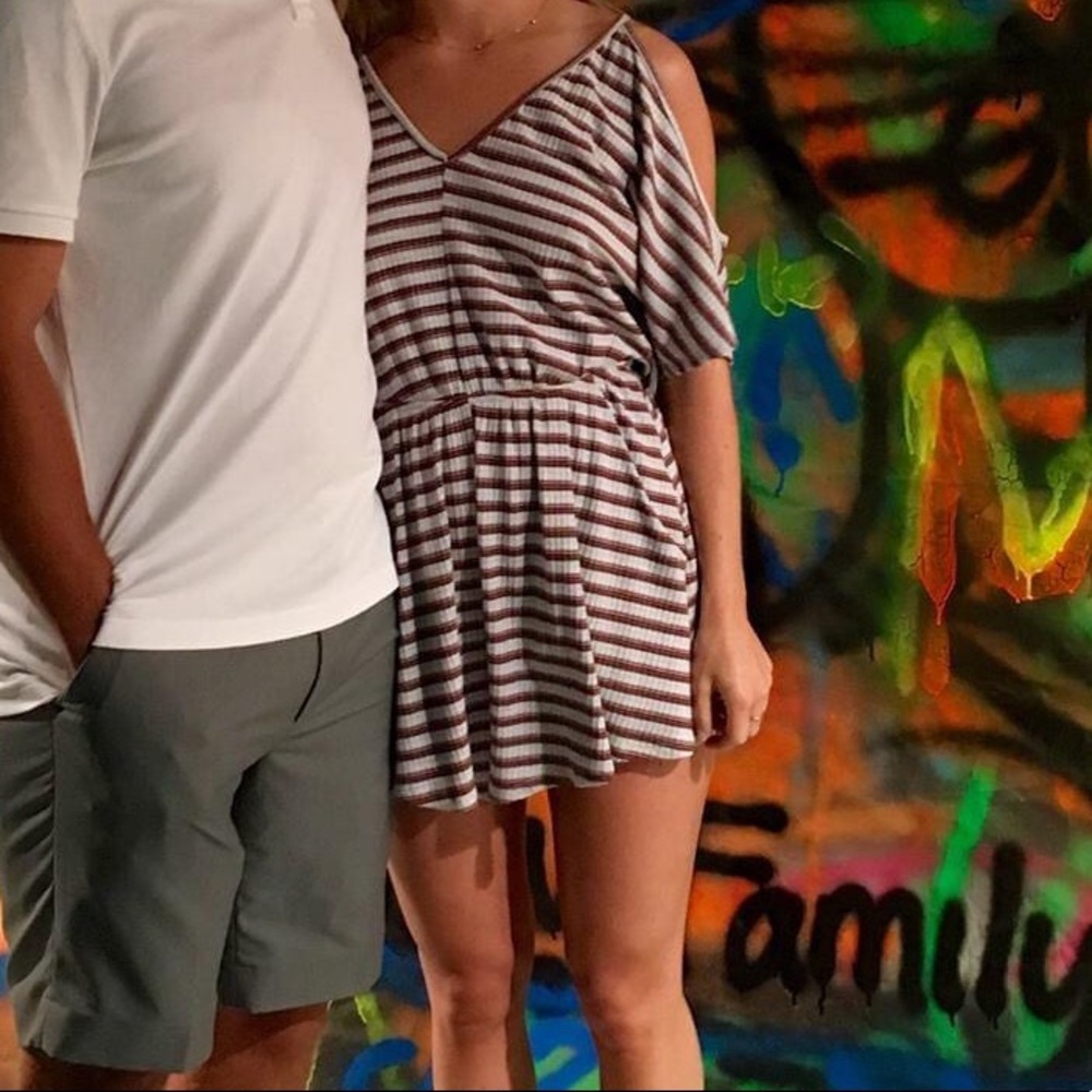 Cold Shoulder Romper - image 1